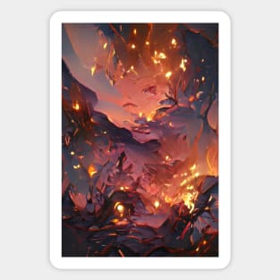 Embers Sticker